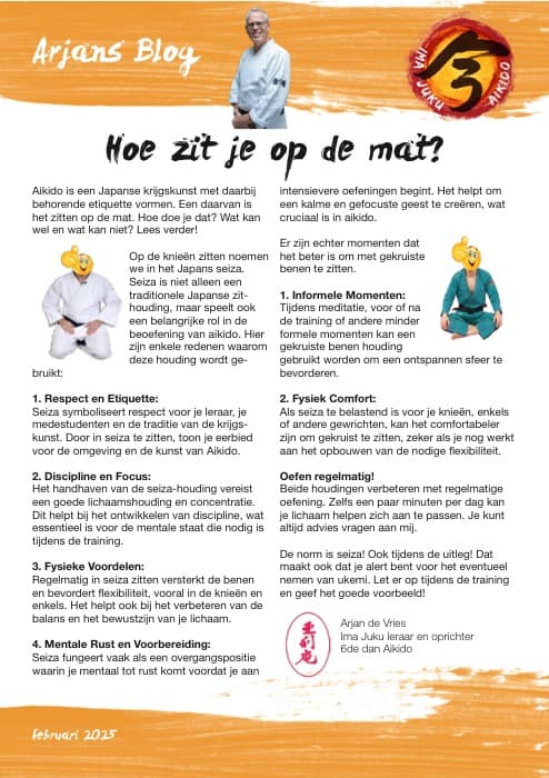 Hoe Zit Je Op De Mat?